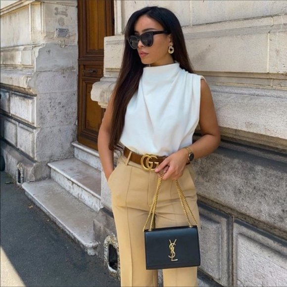 LAST! Zara Pleated Blouse ecru 2348/703 - Picture 8 of 10